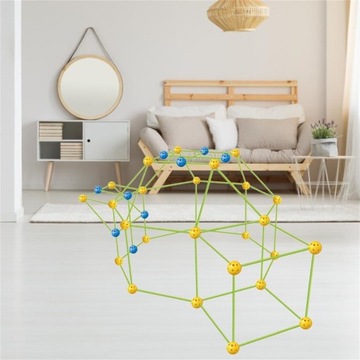 КОМПЛЕКТ ДЛЯ СТРОИТЕЛЬСТВА ФОРТА ОСНОВАНИЕ ТЕНТЫ ТРУБНЫЕ ШАРЫ