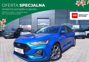 Ford Focus IV Hatchback Facelifting 1.0 EcoBoost 125KM 2024 Ford Focus 1.0 Ecoboost Hybrid 125KM ST-Line X Salon PL VAT 23 Gwarancja, zdjęcie 1