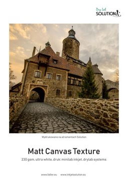 Papier Solution Dry Lab Matt Canvas Texture 12,7