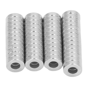 50 sztuk Heavy Duty okrągły magnes neodymowy M4