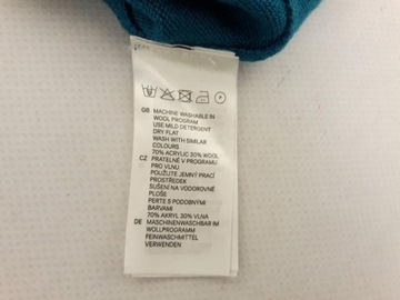 H&M sweterkowa SUKIENKA z wełną CIEPŁA wygodna _ XXS/XS