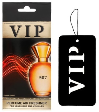 VIP ZAWIESZKA ZAPACHOWA DO SAMOCHODU ZAPACH 507