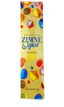 ZIMNE OGNIE 17 CM 10 SZT TRIPLEX