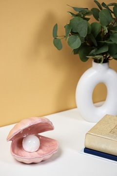 БЕСПРОВОДНОЙ ДИЗАЙН НОЧНИК КЕРАМИЧЕСКИЙ СВЕТОДИОДНЫЙ SHELL PEARL