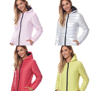 Женская стеганая куртка весна/осень 5XL