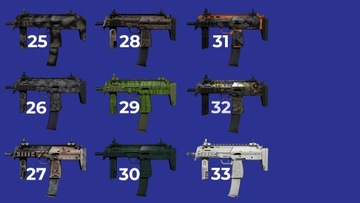 MP7 СКИН ОРУЖИЯ COUNTER-STRIKE IRL на подвешивание - ПОДАРОК ​​ПОДАРОК