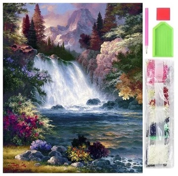 HAFT DIAMENTOWY MOZAIKA ZESTAW DIAMOND PAINTING 5D 30X40CM
