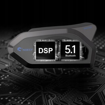 NOECI GOCOM4 МОТОЦИКЛОВЫЙ ИНТЕРКОМ 1200m BLUETOOTH ПОЛЬСКИЙ FM-РАДИО ЛЕКТОР