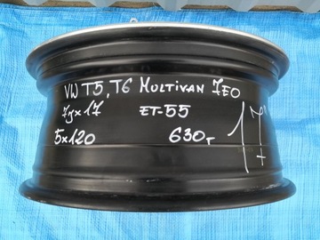 FELGA VW T5 T6 MULTIVAN 7E0 17'' 7JX17 ET-55 5X120