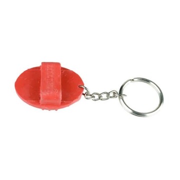 Brelok w kształcie zgrzebła HORZE BrushKeyChain czerwony