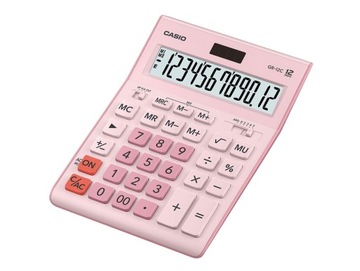 DUŻY KALKULATOR BIUROWY CASIO GR12 PROCENTY PAMIĘĆ