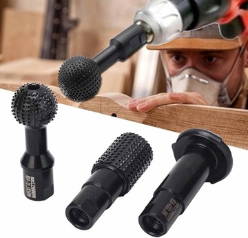 FREZY DO KĄTÓWKI M14 OTWORNICA GŁOWICA ADAPTER FREZ SZLIFIERKA KĄTOWA 3szt