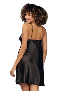 ФУТБОЛКА-комбинация DKAREN Frances XL / 42 черная