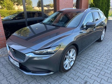 Mazda 6 III Sport Kombi Facelifting 2018 2.0 Skyactiv-G 165KM 2019 Mazda 6 2.0 benzyna 165 KM salon Polska faktura VAT zadbany zamiana