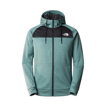 Bluza Męska TNF NF0A7Z9OONL M REAXION FLEECE FZ HD Zielona M