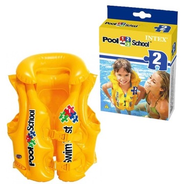 СПАСАТЕЛЬНЫЙ ЖИЛЕТ ДЛЯ ОБУЧЕНИЯ ПЛАВАНИЮ INTEX 58660