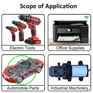 RS550 DC 11 зубьев 18 В двигатель для аккумуляторных дрелей/шуруповертов