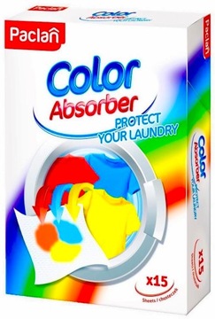 Chusteczki WYŁAPUJĄCE KOLOR PACLAN COLOR ABSORBER