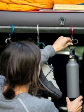 Универсальный карабин GearAid Heroclip Small Blue Steel