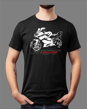 T-shirt koszulka motocyklowa z nadrukiem a*p*r*i*l*i*a RST 1000 FUTURA