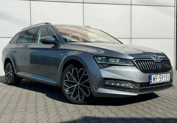 Skoda Superb III Kombi Facelifting 2.0 TSI 190KM 2021 Skoda Superb Salon Polska Automat Skora Kamera Navi Parktronic Led, zdjęcie 5