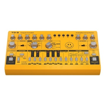 Behringer TD-3-AM Syntezator linii basowej żółty