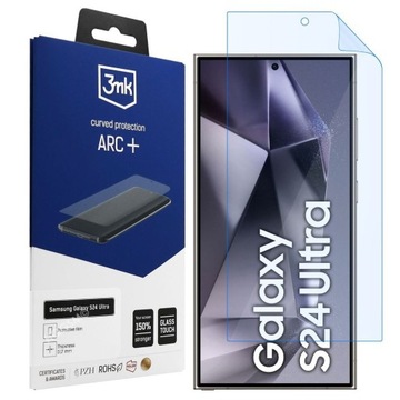 Folia na Cały Ekran 3mk Curved Protection ARC+ do Samsung Galaxy S24 Ultra