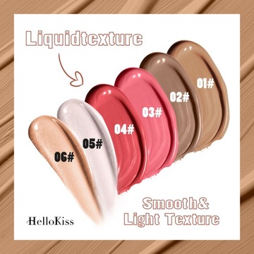 Набор ручек для макияжа по контуру лица.