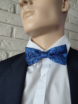 Elegancki zestaw Mucha Poszetka Spinki wys24