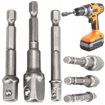 ПЕРЕХОДНИКИ 1/4 3/8 1/2