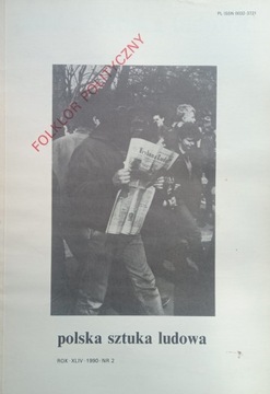 POLSKA SZTUKA LUDOWA Nr 2/ 1990