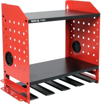 МЕТАЛЛИЧЕСКИЙ ПОЛОЧНЫЙ ШКАФ YATO ДЛЯ ЭЛЕКТРОИНСТРУМЕНТОВ 4 РОЗЕТКИ