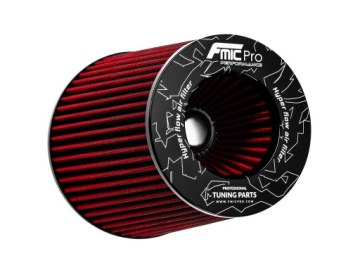 Конус воздушного фильтра диаметр 76мм, длина 150мм, красный