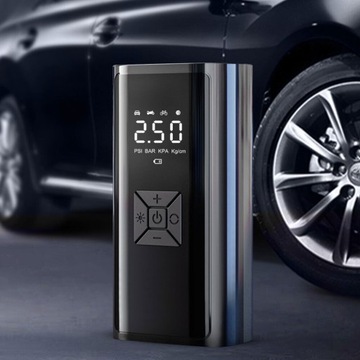 ELEKTRYCZNA POMPA POWIETRZA, 150 PSI 6000 MAH, KOMPRESOR Z EKRANEM LCD