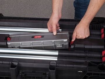 KETER СКЛАДНОЙ JOBMADE + ПОРТАТИВНЫЙ РАБОЧИЙ СТОЛ RAILS