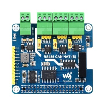 2 kanałowy RS485 CAN HAT (B) Multi Protections