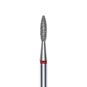 Frez diamentowy płomyk do skórek STALEKS PRO 2,1mm