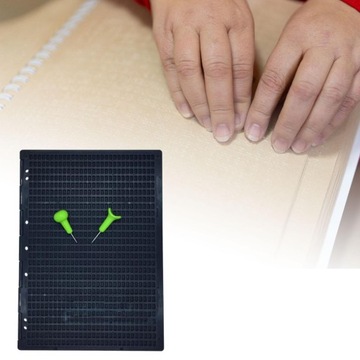 Доска для письма Брайля Портативный стилус для письма