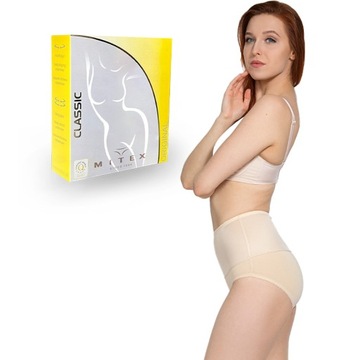 Mitex figi wyszczuplające brzuch IGA beżowe 8XL