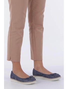 БАЛЕТКИ ЭСПАДРИЛИ, КОЖАНАЯ Стелька, БАНТ, НОВЫЕ, размер 37