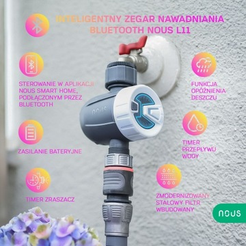 Умный Bluetooth-контроллер орошения NOUS L11