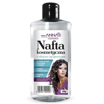 Nafta kosmetyczna z olejkiem rycynowym120 ml
