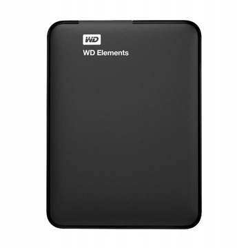WD Elements Portable 2 ТБ, черный