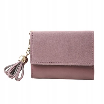 Moda Potrójna torebka Peeling Tassel Portfel ze