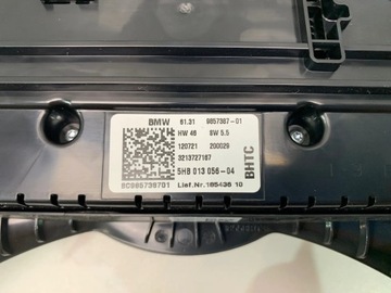 MINI COOPER F55 F56 PANEL KLIMATIZACE 9857387