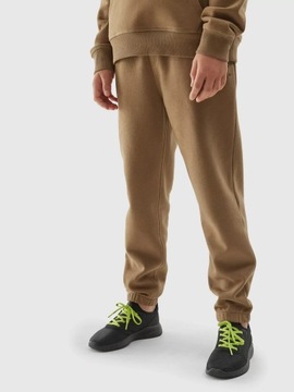 ДЕТСКИЕ СПОРТИВНЫЕ БРЮКИ 4F ДЛЯ МАЛЬЧИКОВ, ХЛОПОК AW23M419