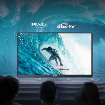 Розетка для телевизора CHiQ L24G5L_C 24 дюйма, Android TV, Google Play, Bluetooth 5.0