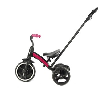 Трехколесный велосипед Elite Plus Qplay Pink с ручкой детский