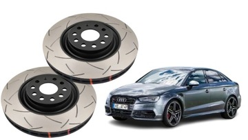 Tarcze DBA 2szt GOLF 7R S3 Octavia RS Cupra TTs