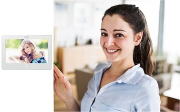 ВИДЕО ИНТЕРФОН ВИДЕО ИНТЕРФОН WiFi СЕНСОРНЫЙ ЗВОНОК ВОРОТ КЛЮЧ ПАЛЬЦЫ АУДИО ТУЯ